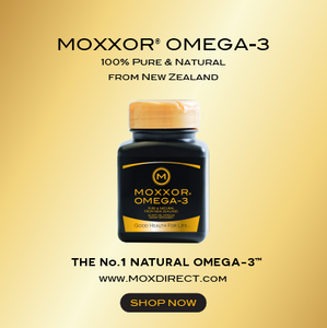 MOXXOR OMEGA-3: The Only Pure Food-Based Supplement That’s Rich in Both Omega-3s and Antioxidants