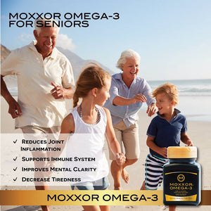 MOXXOR® OMEGA-3 is Helping Seniors Stay Healthy and Active!